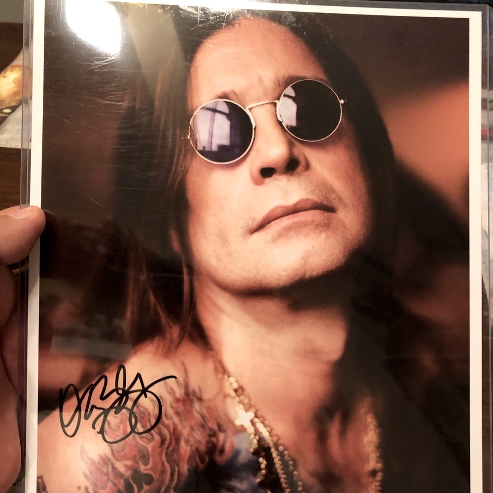 Ozzy Osborne signed (Rp) ✍🏼